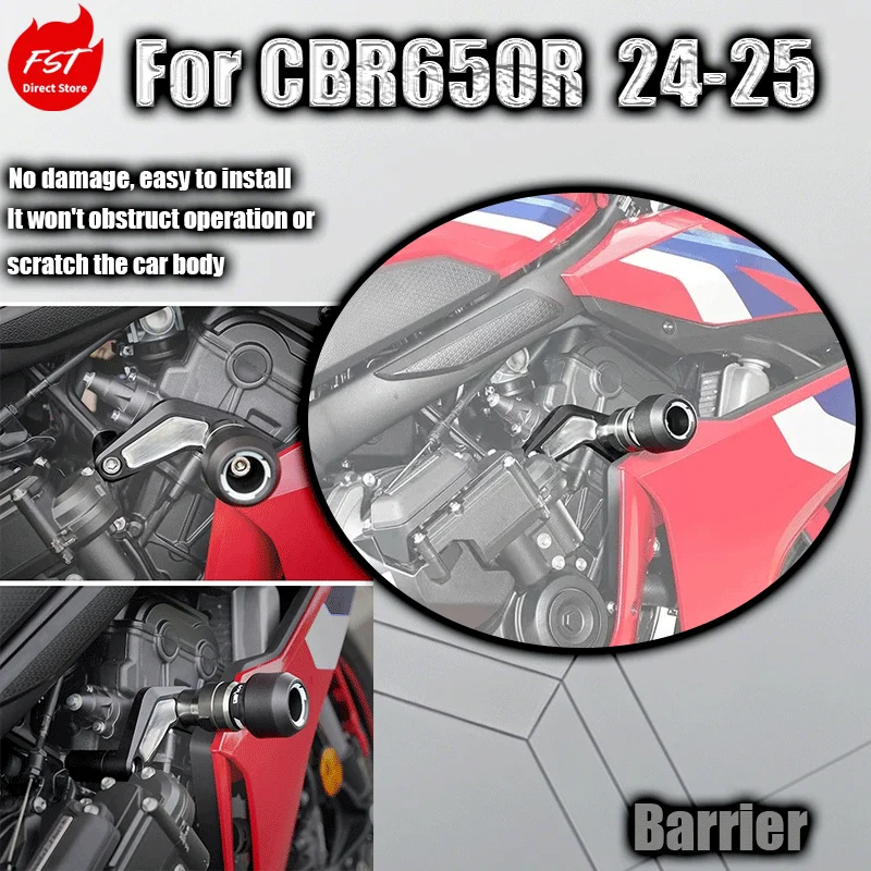 

Fits 2024-2025 CBR650R Racing Crash Bar, E-Clutch Anti-fall Ball Modification Parts