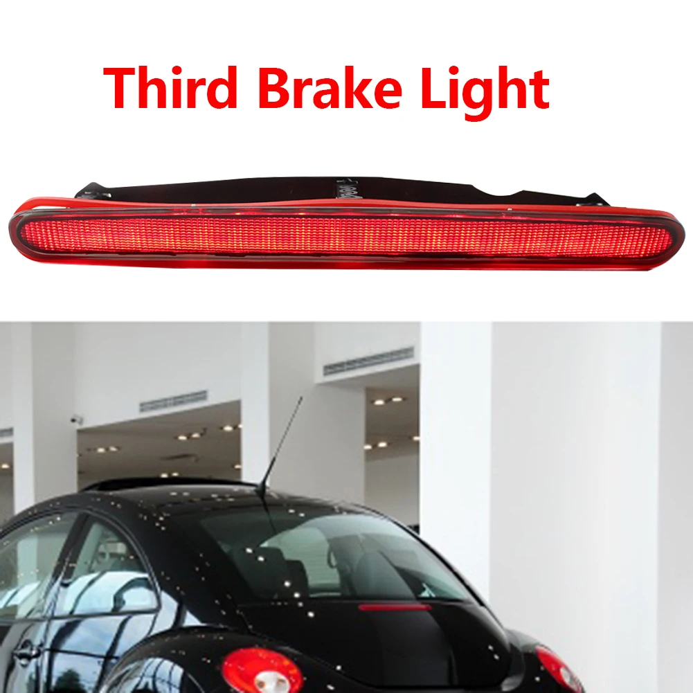 

Plastic Car Brake Stop Lamp Automobile LED Brake Light High Level Rear Mount Stop Lamp for Volkswagen Beetle 1998-2010