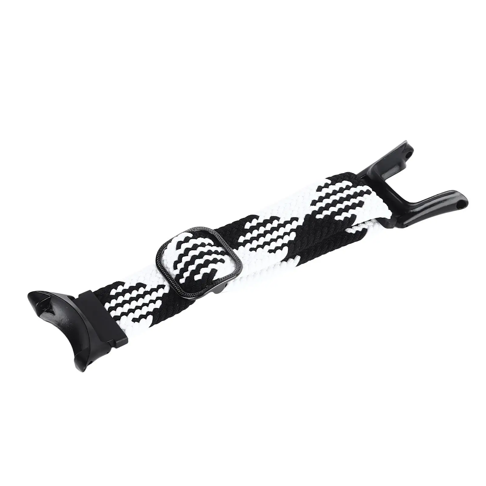 Нейлоновый эластичный ремешок для часов, совместимый быстросъемный ремешок для спортивных часов с отвертками, черный, белый цвет