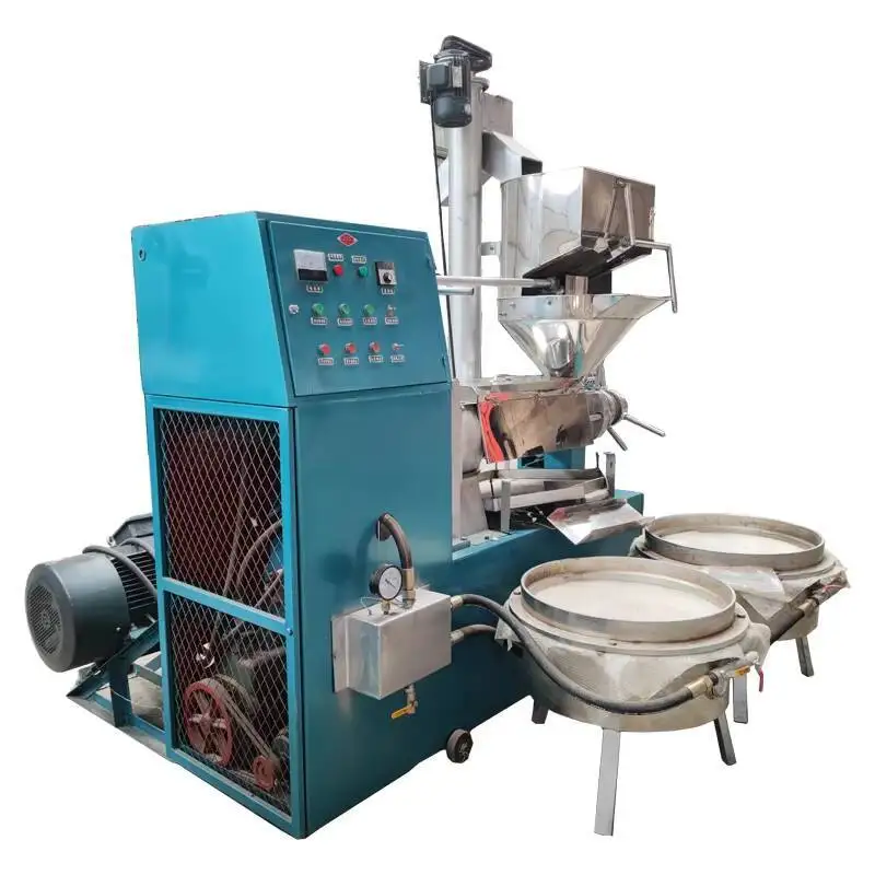 Heavy-Duty Edible Oil Expeller Machine with Adjustable Pressure Temperature