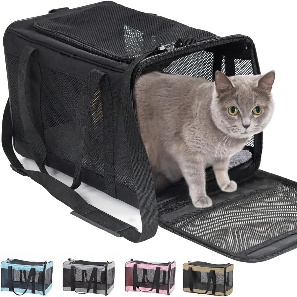 Bolsa para gatos más vendida de Amazon, portátil para salir al vacuna, bolsa para gatos, portátil y liviana, antiescape