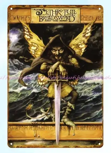 

JETHRO TULL The Broadsword and the Beast metal tin sign pop shopwholesale