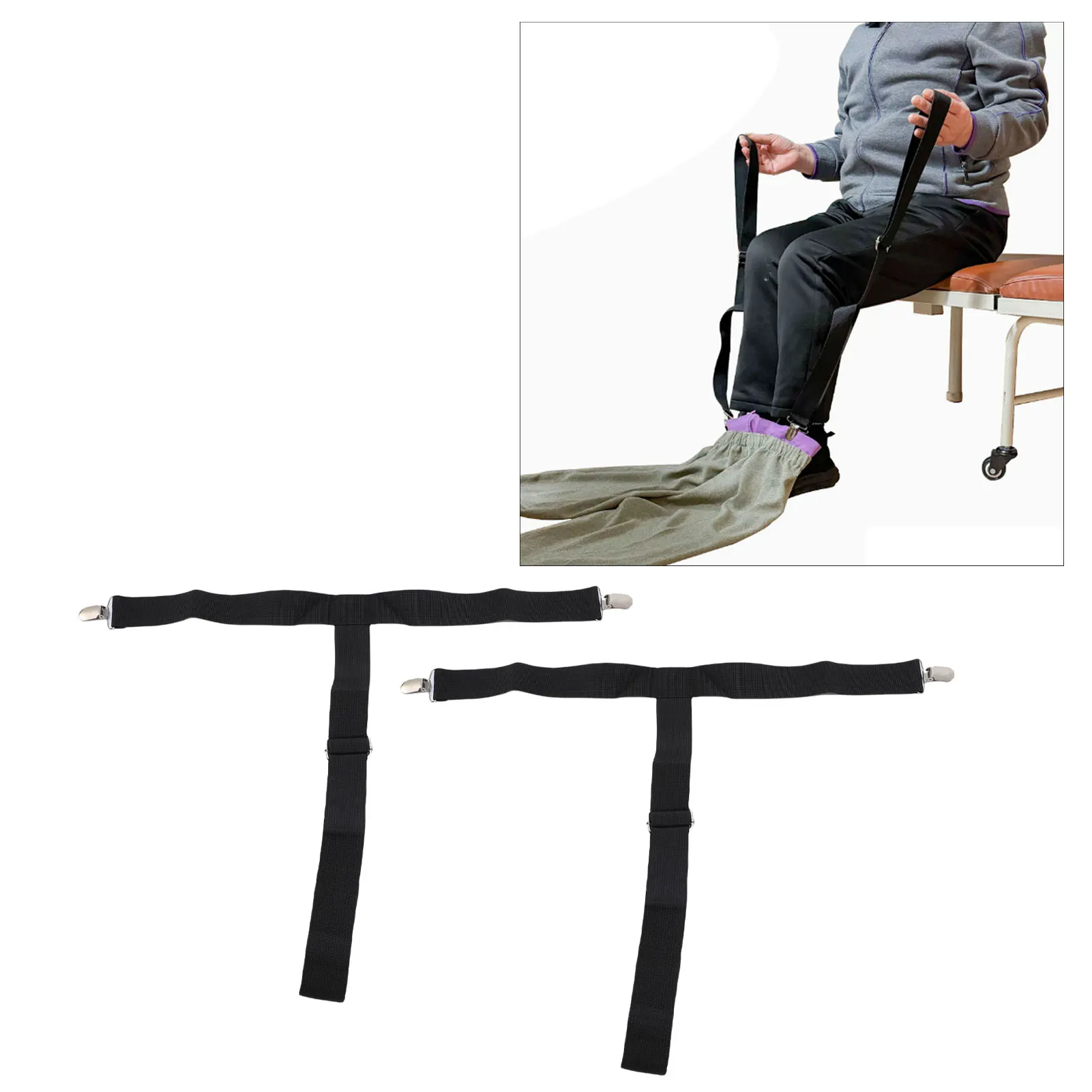 

Clip Dressing Aid Clip and Pull Dressing Aid Pants Assistant Device for Daily Use 2pcs Pants Assistant Device Pants Helper