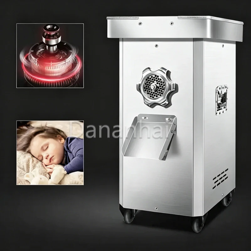 Electric Small Meat Shredder Commercial Vertical Sausage Filling Machine for Kitchen Home Use