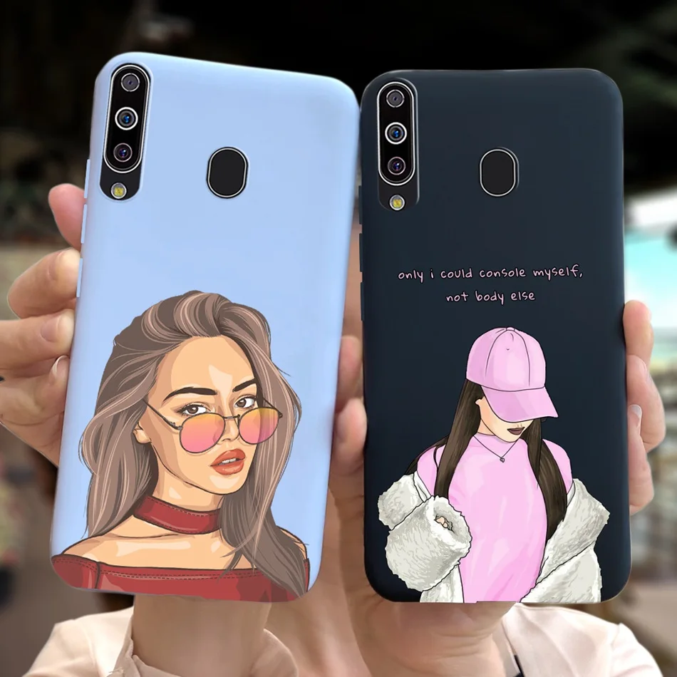 For Samsung Galaxy M30 M20 M10 Cover Case Stylish Painted Soft Silicone TPU Phone Case Back Cover For Samsung M30 M20 M10 Bumper