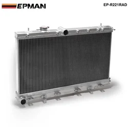 50mm 2 Row Aluminum Radiator For Subaru Impreza Wrx  GDB GD8 MT 02-07 03 04 05 06 EP-R221RAD