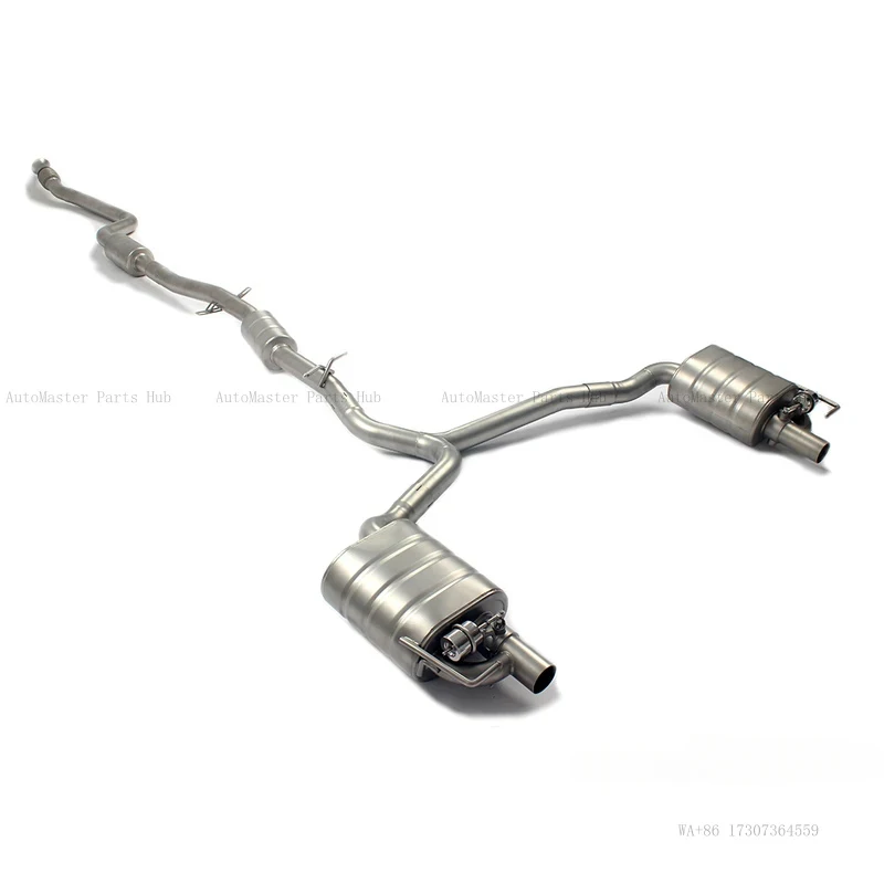 

Exhaust Pipe Stainless Steel Valve Catback Exhaust for W205 C200/C260/C300 2015-2022 2.0T Exhaust Pipes System