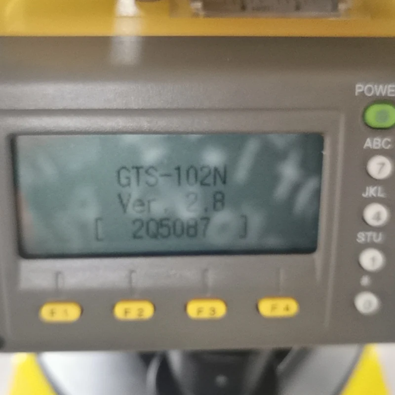 New GTS102N Language Total Station  Accuracy 2'' English
