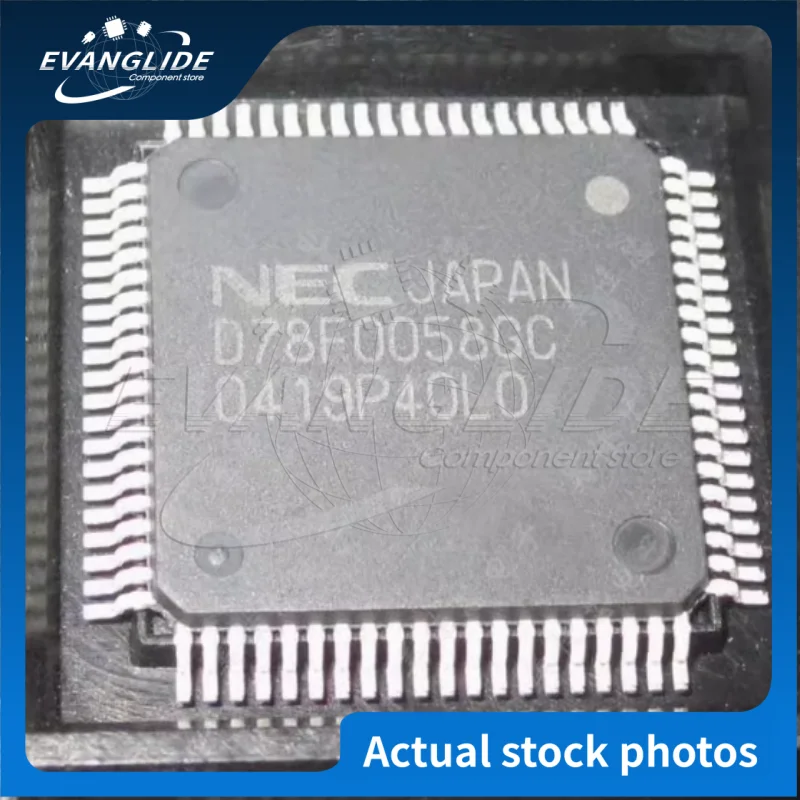 2 PCS/LOT 100%Original & New UPD78F0058GC NEC Chip QFP80 In Stock Wholesale Discount