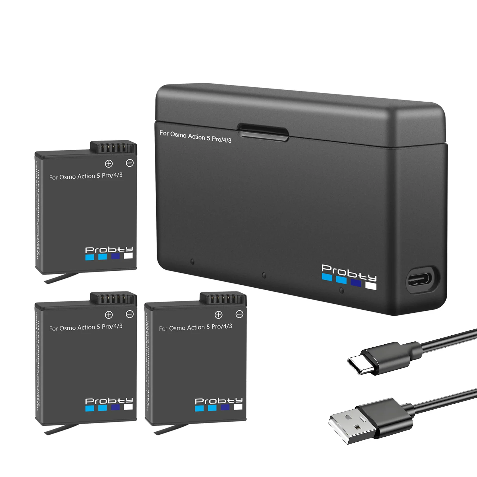 Image of 2200mAh Akku für DJI Osmo Action 6/5 Pro Action-Kamera, Batterien und Ladegerät für Osmo 360 Osmo 3 4 5 Pro Zubehör
