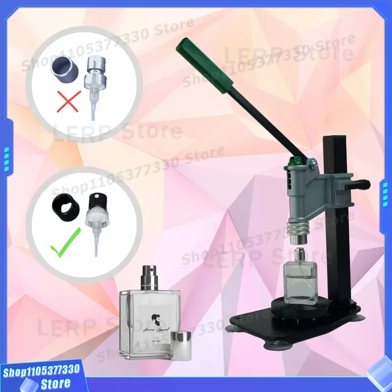 Manual Perfume Card Sealing Machine Small Desktop Plastic Capping Device Fog Spray Dispenser Gland Tool Factory Direct Sale