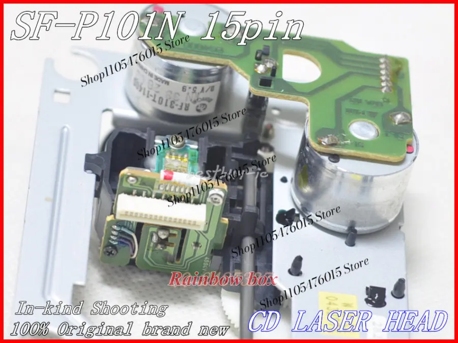 Brand New Original SF-P101N 15P 15Pin Pure CD Laser Head, Complete Mechanism With Bracket For Classic Combo Audio System