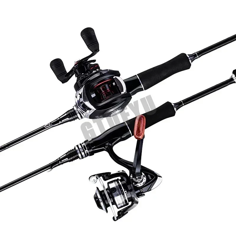 Fishing Rod Traveller Spinning Casting Lure 5-30g Rock Fishing Rod 1.65/1.8m High Quality Baitcasting  High Quality  Pole