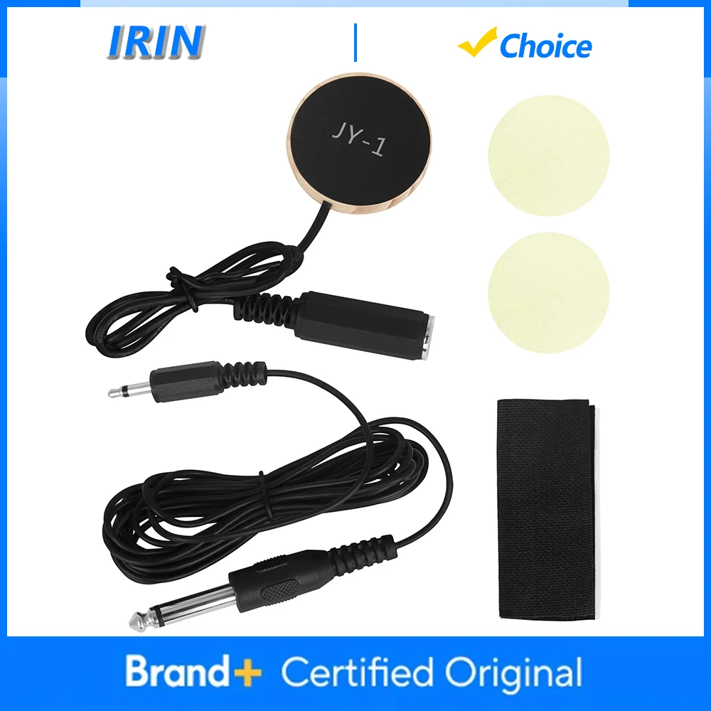 IRIN Acoustic Guitar Pickup Contact Microphone Piezo Pickup for Guitar Ukulele Violin Mandolin Banjo Guitar Parts Accessories