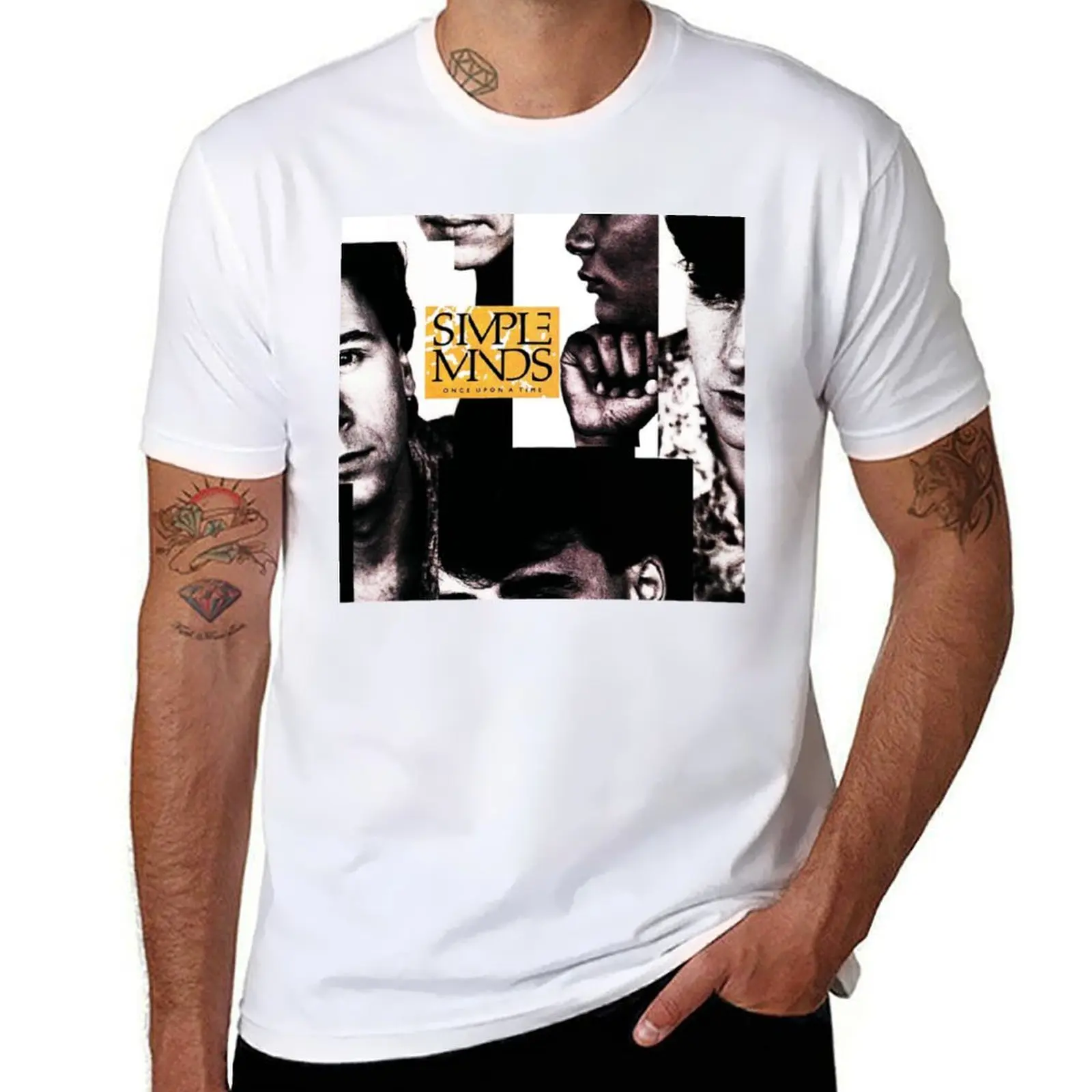 

Simple Minds are a Scottish rock band T-Shirt t shirts for man slim fit man t shirt graphic T-Shirt