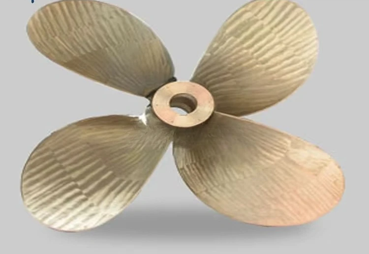 Ship New Style Low Price Boat Four Blades Long Shaft Bronze Propeller