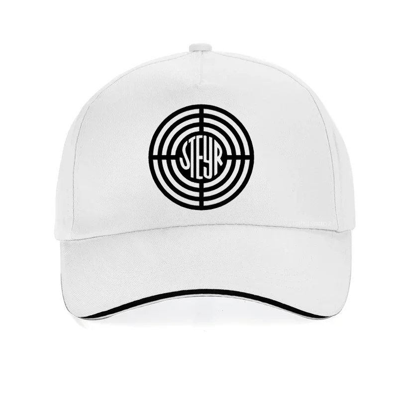 Fashion Steyr Logo baseball cap man summer outdoor hunting hat unisex adjustable Trucker Snapback hats Bone