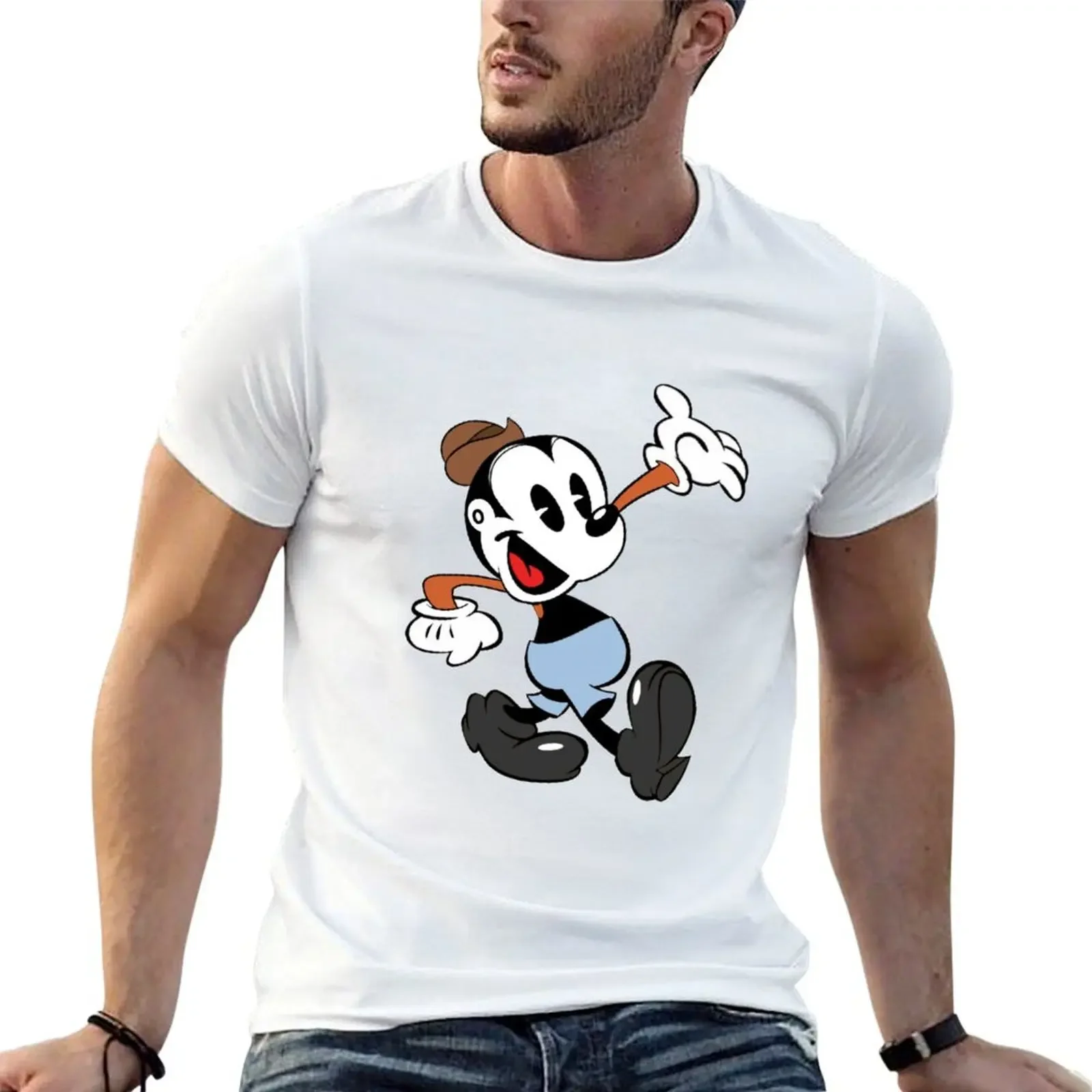 

Bosko T-shirt oversizeds anime clothes anime t shirts men