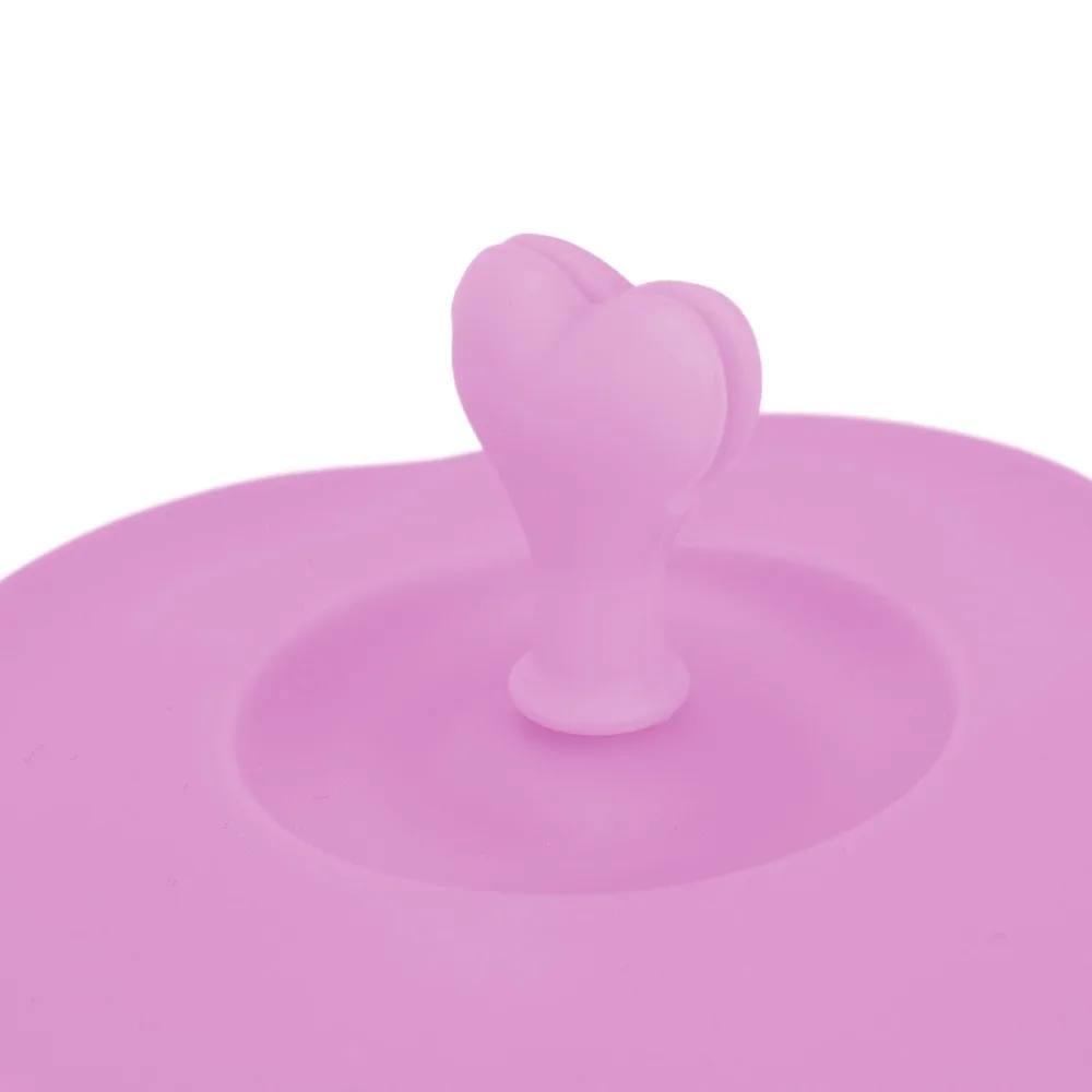 4Pcs Dust Proof Silicone Cup Lid Soft Flexible Sealing Top Smooth Elastic Structure Mug Cover Cup Storage