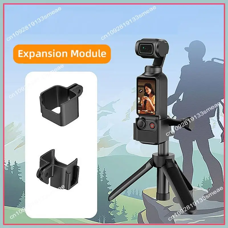 N94R For DJI OSMO Pocket 3 Extend Frame Camera Mounting Expansion Bracket Adapter Action Camera Replacement