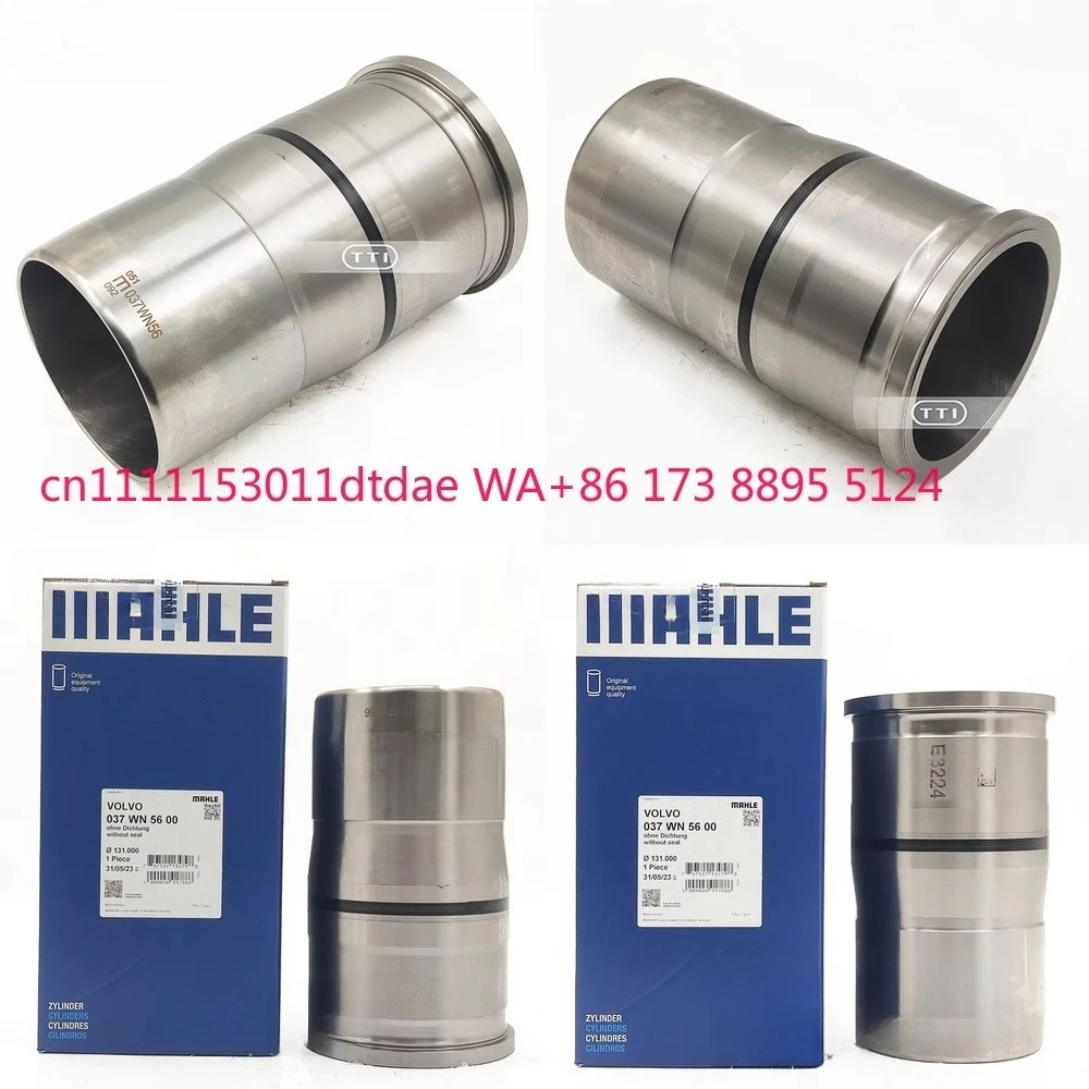 

D13 Cylinder Sleeve for D13 Engine D13A D13H D13F Overhaul Kit for D13 Truck Engine Repair Parts Compatible with