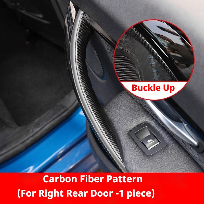 Interieur deurgrepen voor BMW F30 F31 F32 F34 F36 F80 F82 3 4 Serie 3GT ABS Interieur deurgreep beschermhoes