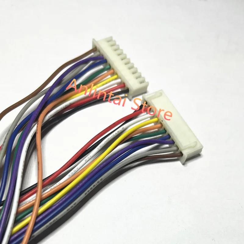 5PCS XH2.54MM Color electronic wire 2P 3P 4P 5P 6P 7P 8P 9P 10P 11P 12P 20CM Terminal wire Plug in connection wire 26AWG
