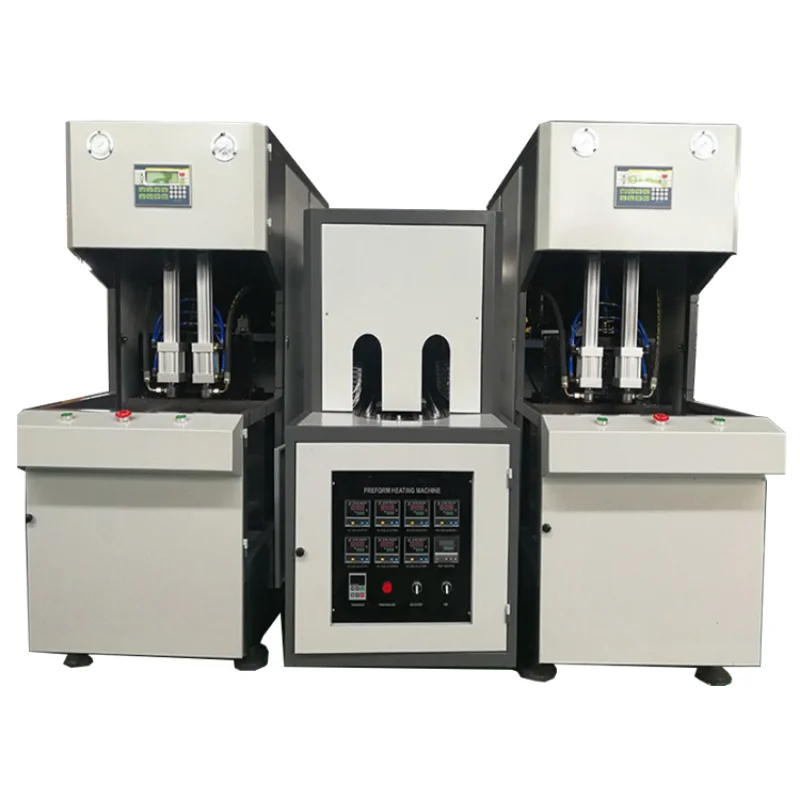 2023 Semi Automatic Mineral Water Plastic Bottle Blow Molding Machine 20 Liter Pet Bottle Blowing Machine