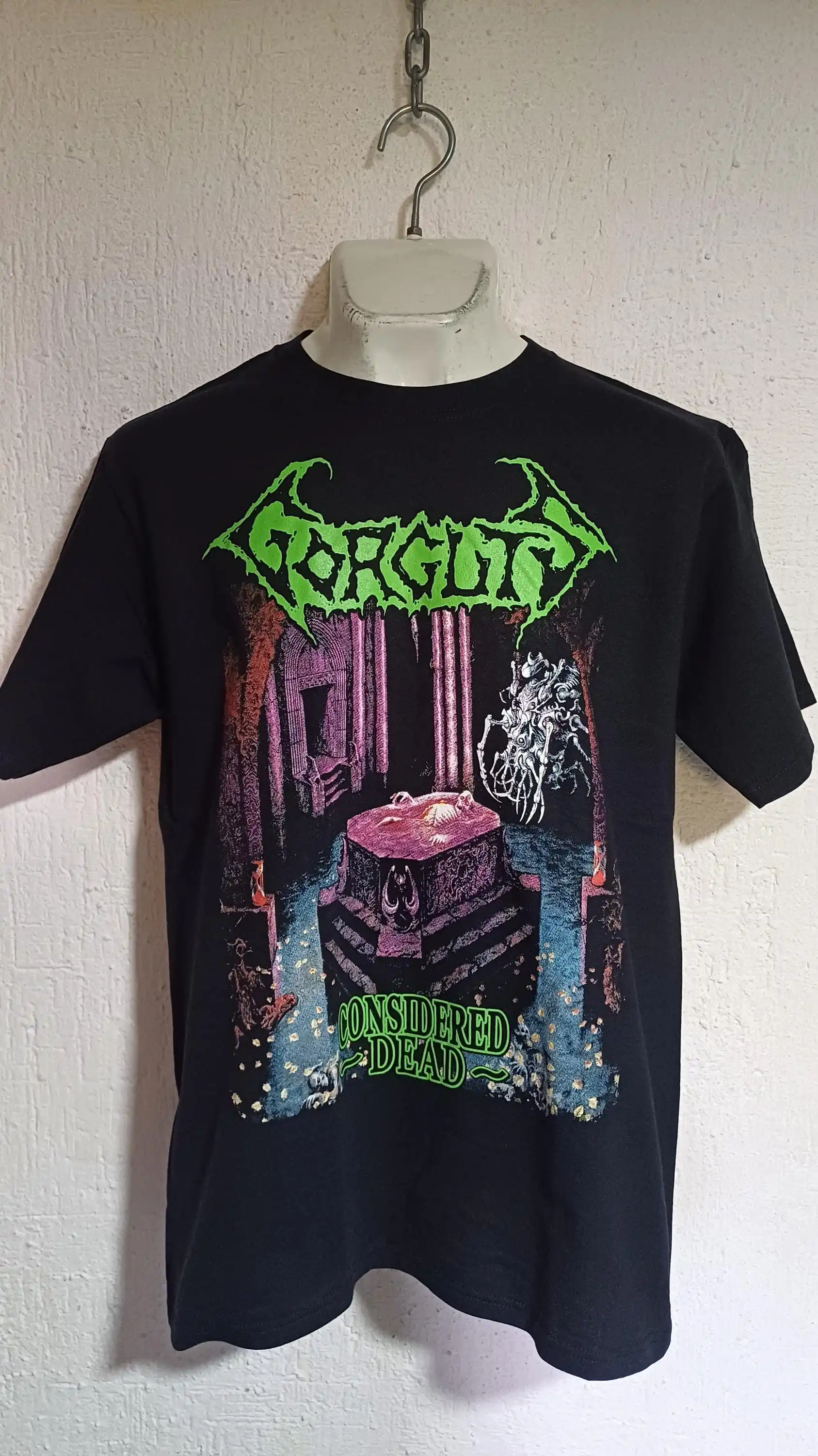 Gorguts considered dead T shirt death metal cryptopsy pestilence suffocation atheist