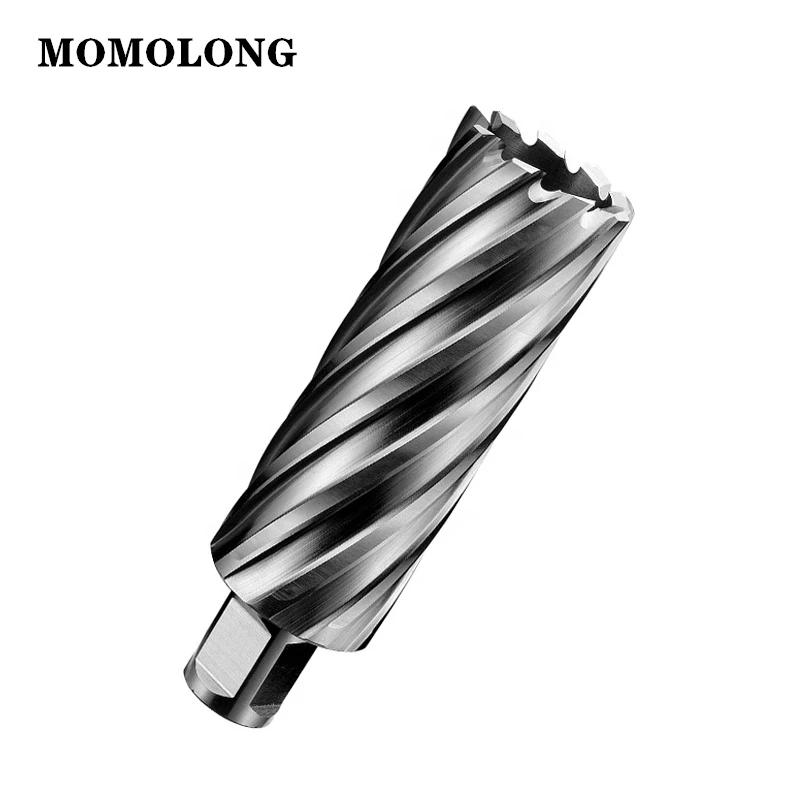HSS-E Annular Cutter With 3/4" (19.05mm) Weldon Shank Dia 18--60mm×75mm 3" HSS-E Core Drill Bit 22 * 75mm Metal Hole Saw