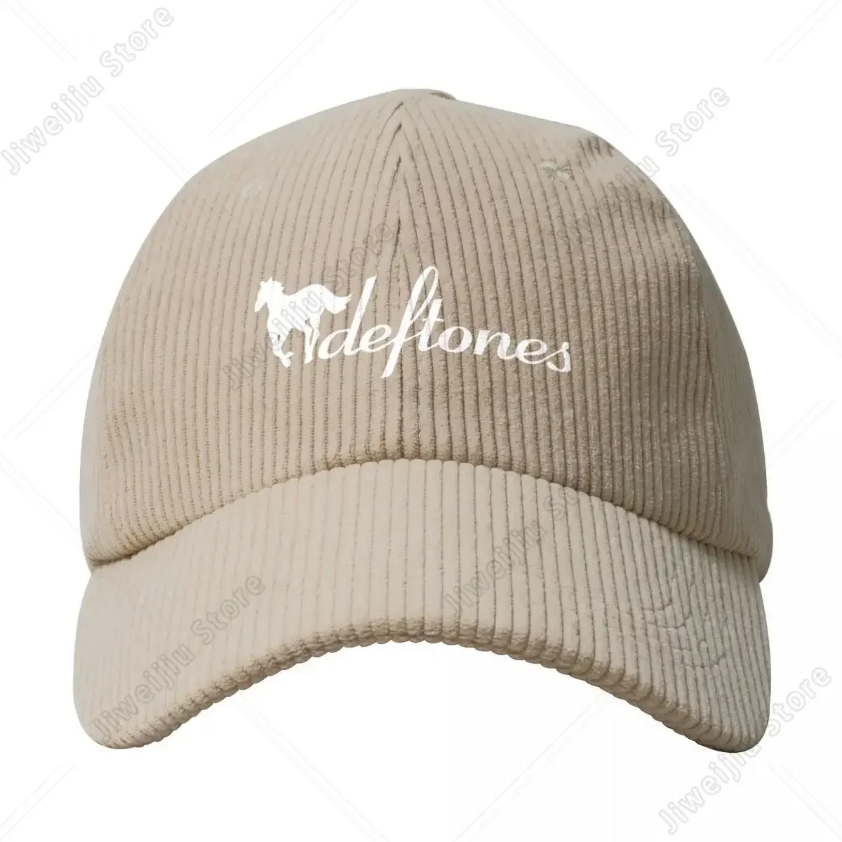 Deftones Logo Unisex Corduroy Baseball Cap