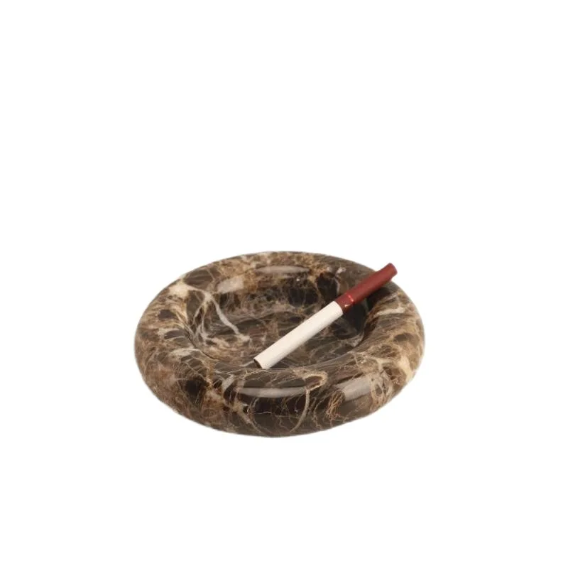 

Bedroom round ashtray, office simple home decoration ornament