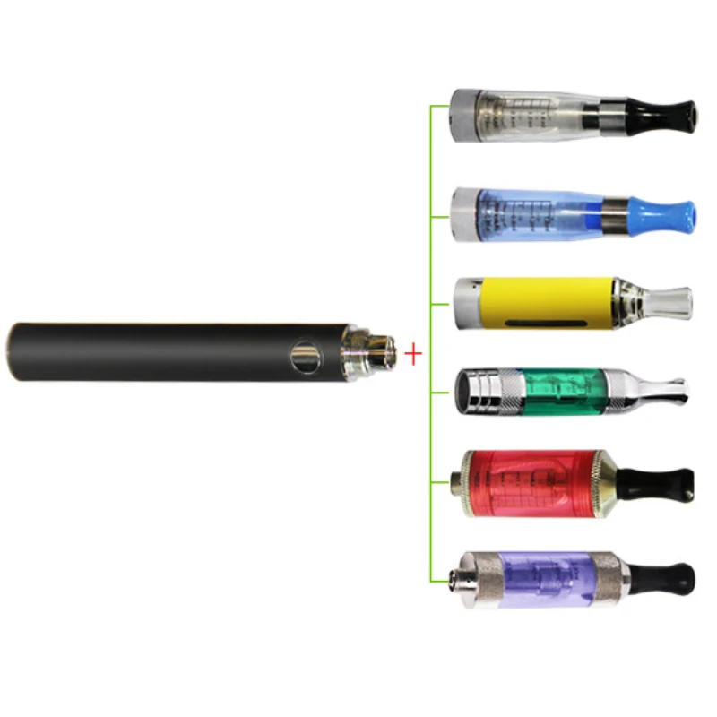 EVod Bateria Vape Ego, Baterias de Rosca Ego para Cigarro Eletrônico E, MT3, CE4, CE5, H2, K1, BVC Clearomizer Vaporizador Pen Kit, 3pcs
