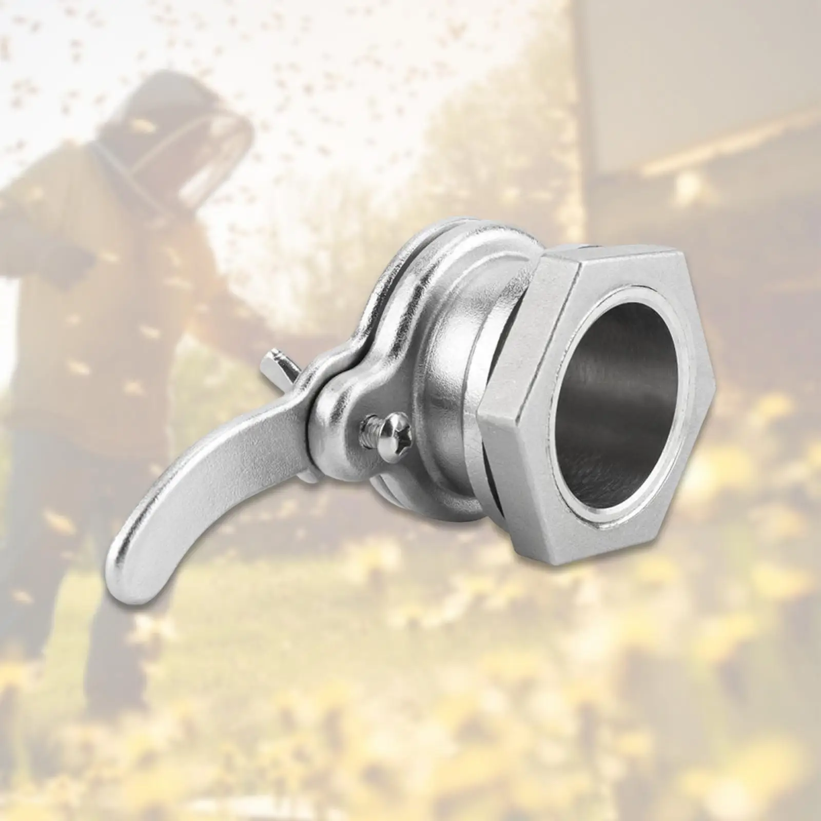 Honey Extractor Valve Stainless Steel Durable Honey Tap Dispenser Beekeeping Supplies Easy Install for Processing