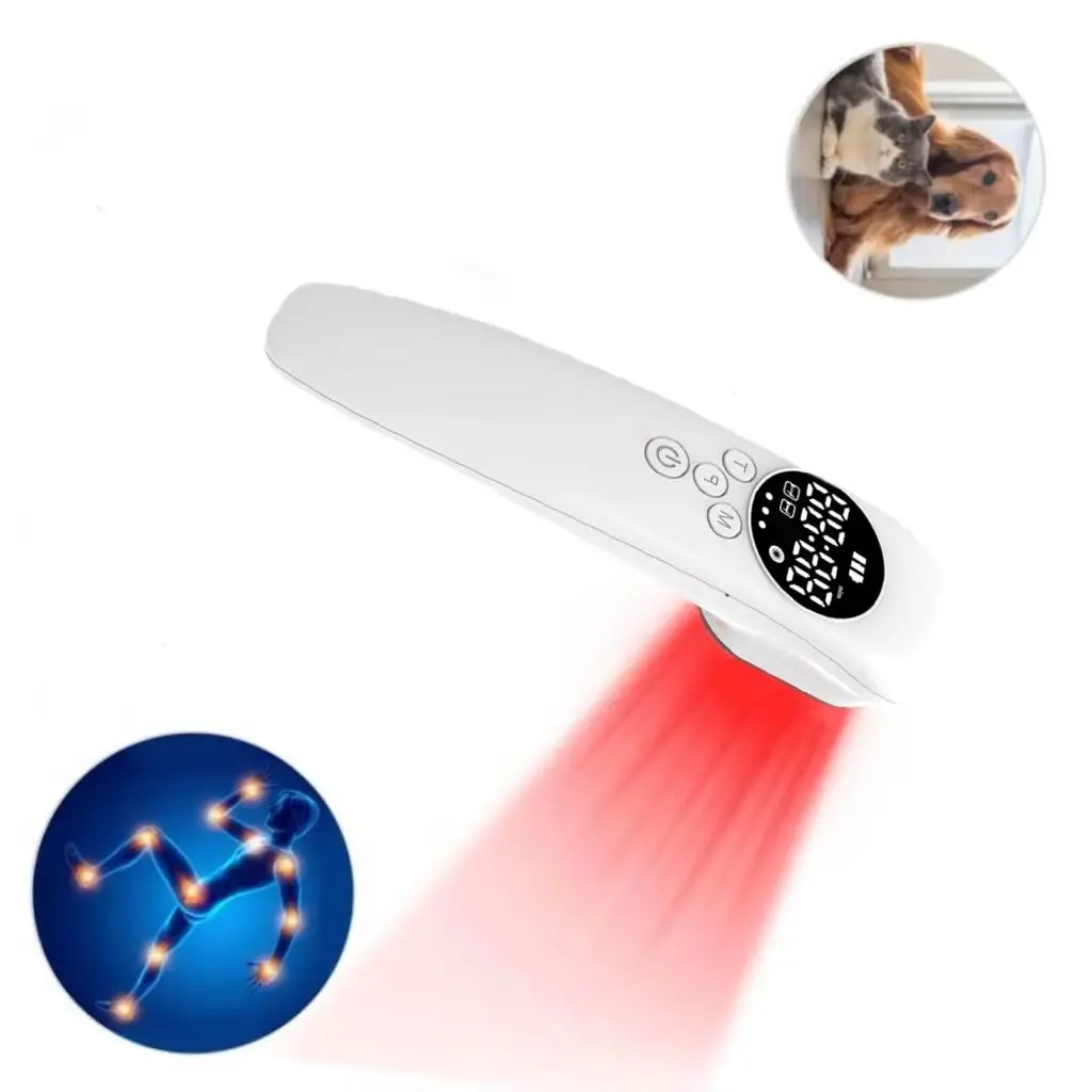 

Сертифицированное CE ветеринарное лазерное терапевтическое устройство 808 нм 650 нм для облегчения боли в домашних животных, лечения артрита и заживления ран