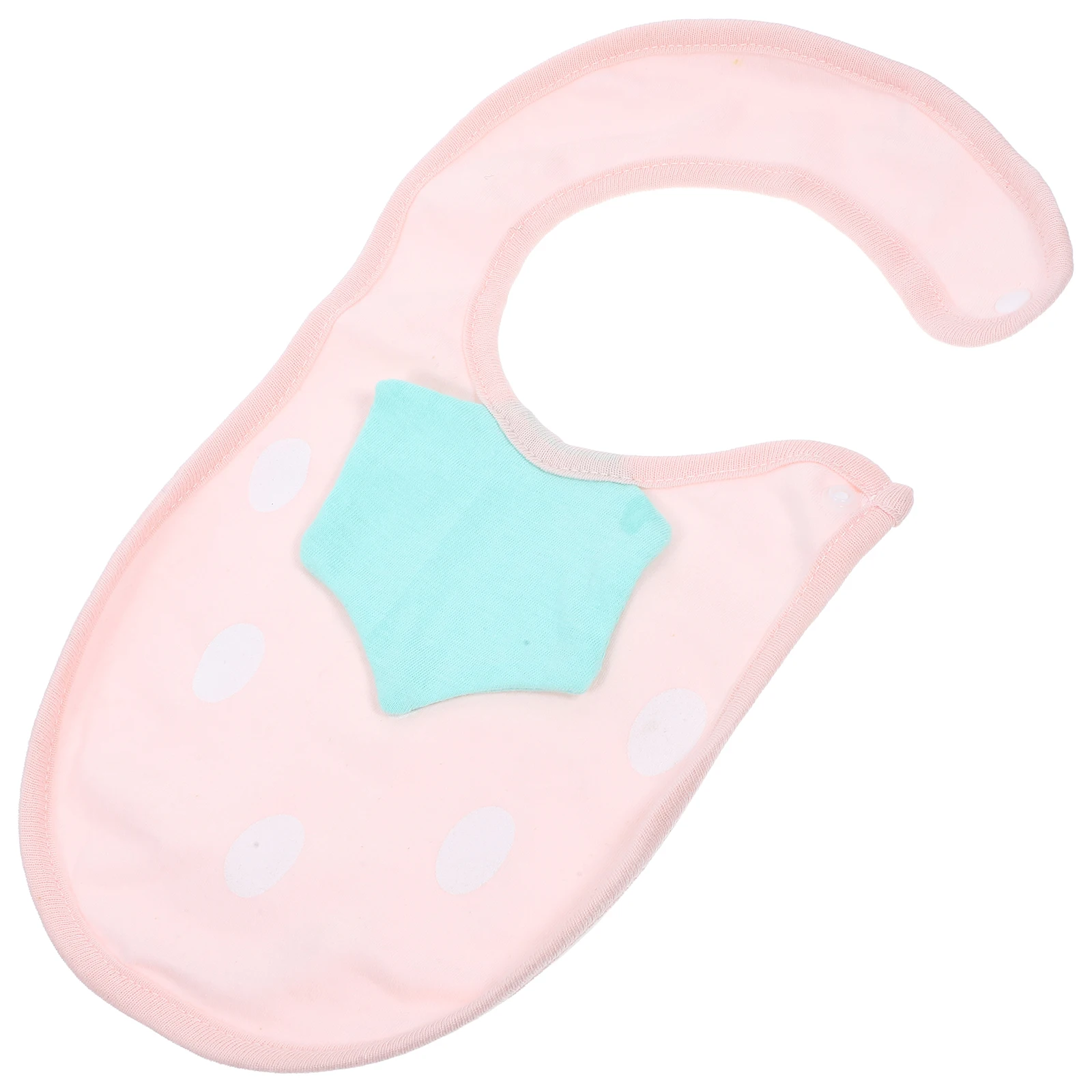 

Baby Strawberry Bib Newborn Infant Supplies Cotton Saliva Towel Breathable Absorbent Teething Neutral Comfortable