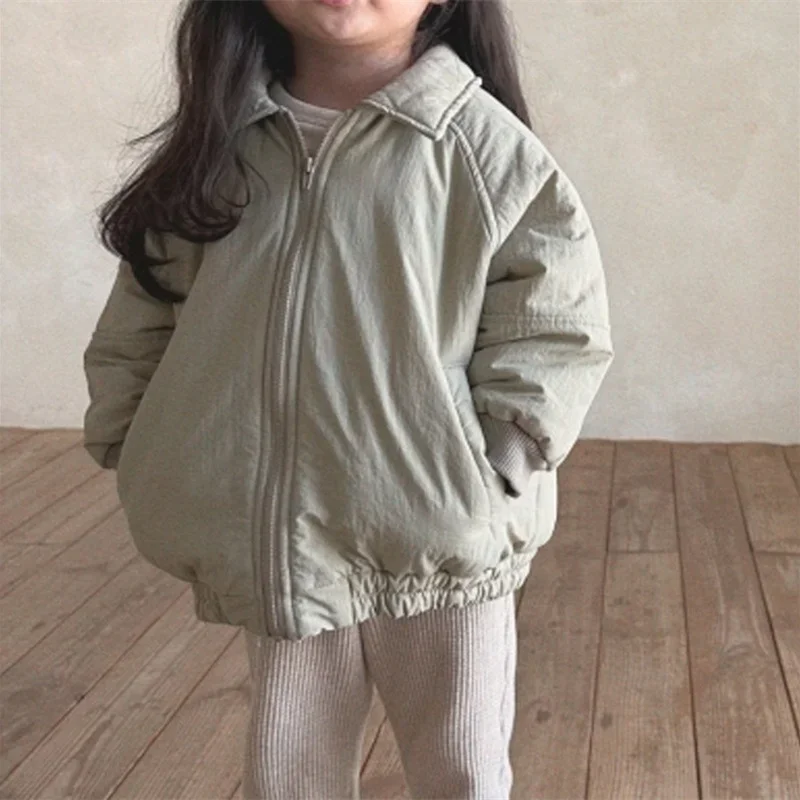 

Boys Coat Cotton Jacket Windbreak Outerwear 2024 Soft Winter Autumn Thicken Warm Skiing Christmas Gift Children's Clothing