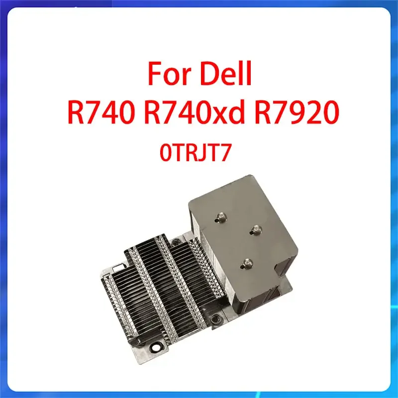 Original Server Heatsink for Dell PowerEdge R740 R740xd R7920 CPU TRJT7 0TRJT7 High Performance Heat Sink with Cage CN-0TRJT7