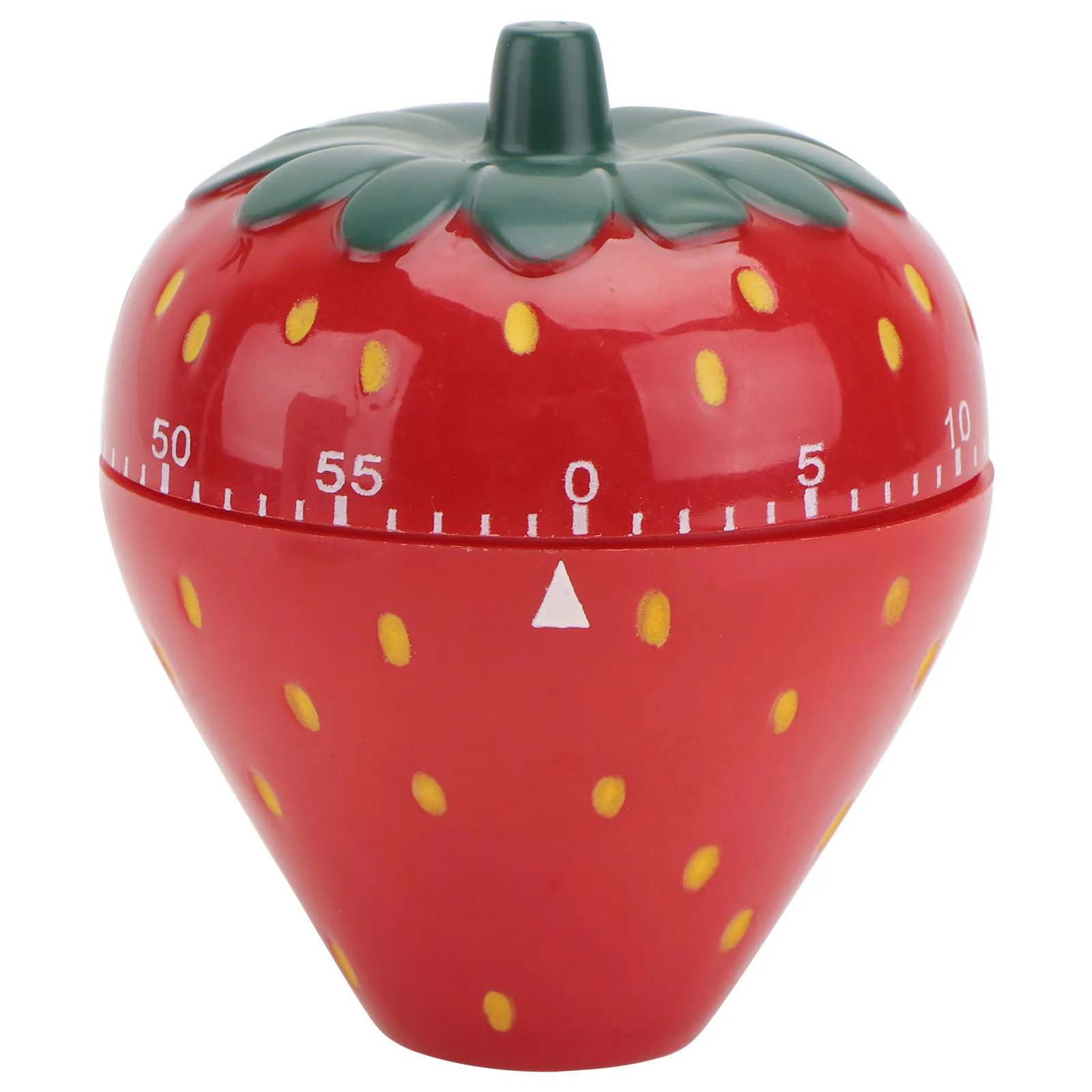 1Pcs Kitchen Timer Mechanical Fruit Shaped Decorative Cooking Timing Device Strawberry Shaped Household Time Reminder