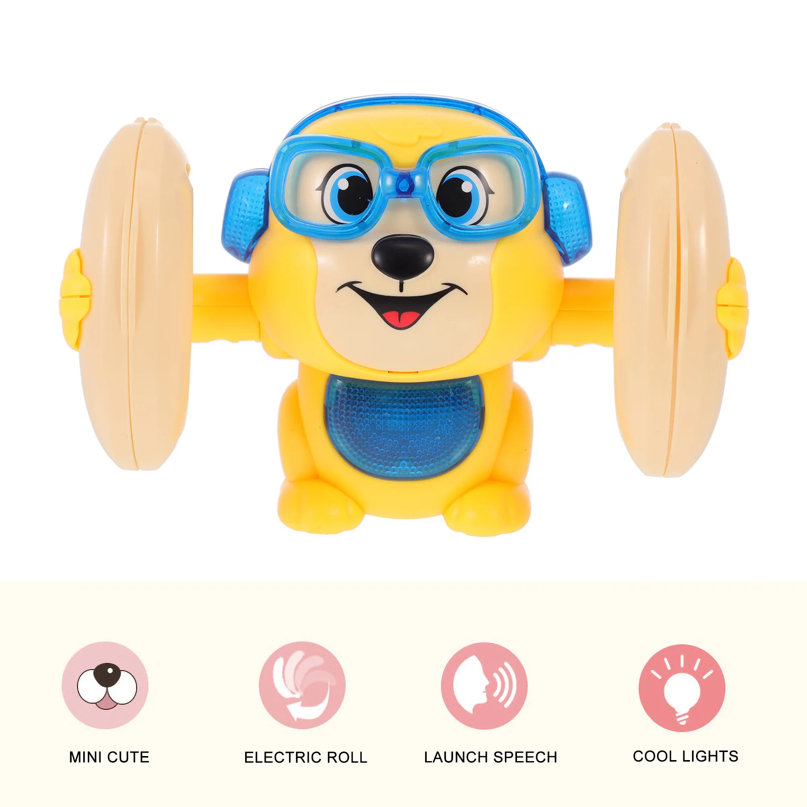 전기 음성 제어 원숭이 텀블링 밝은 색상 롤링 손과 눈의 협응 조기 교육 음악 게임 어린이용