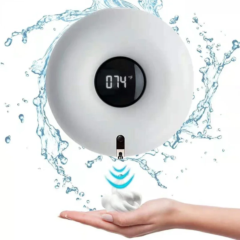 280ml Wall-mount Soap Dispenser Touchless Automatic Foam Soap Dispenser Hand Sanitizer Liquid Wall Mounted Bathroom Accessories