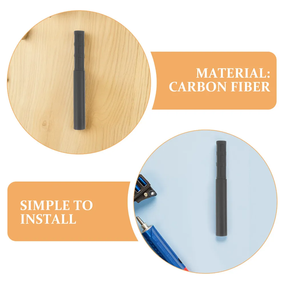 2 Pcs Golf Shaft Length Extension Club Kit Extender for Clubs Lengthening Rod Universal