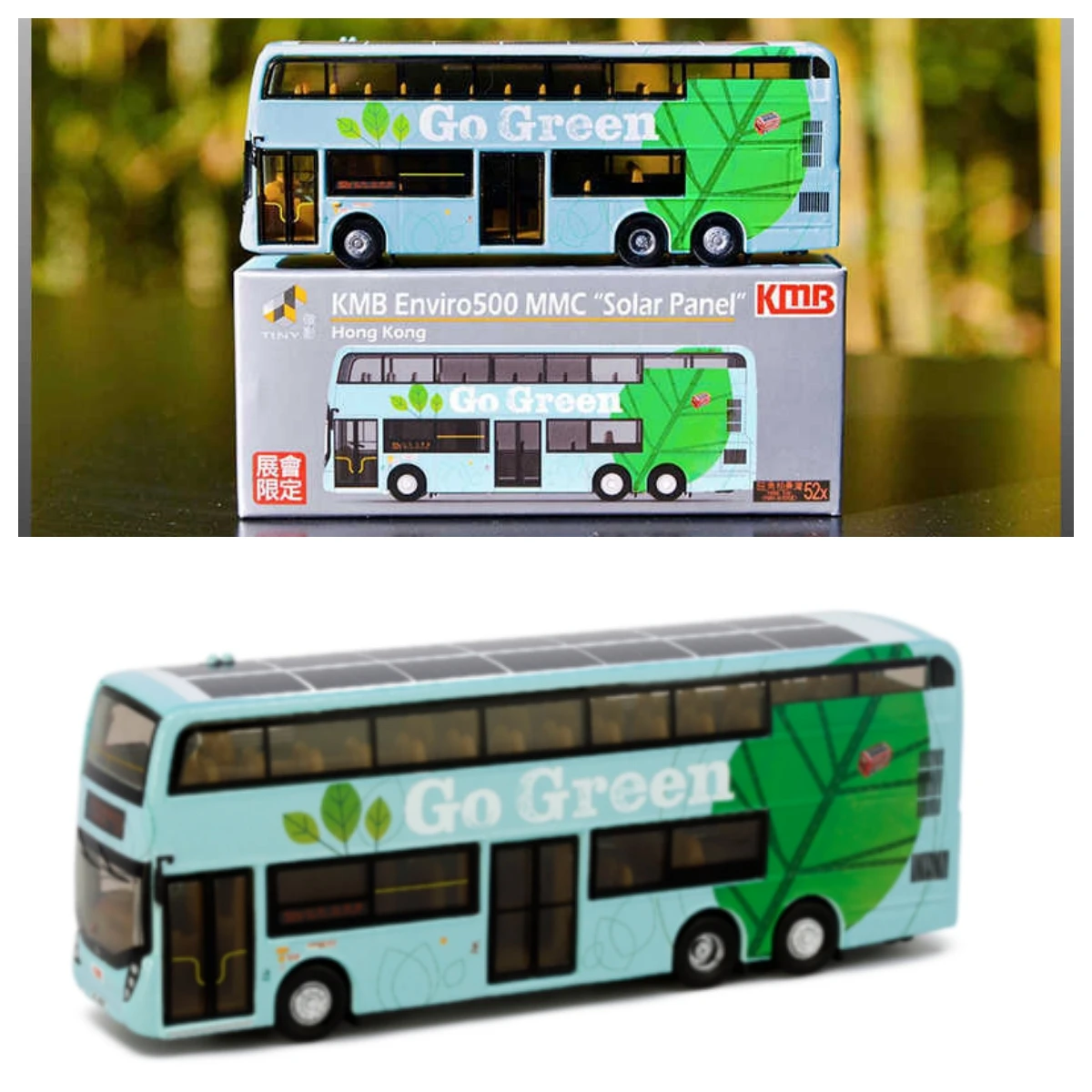 Tiny City Die-cast Car - KMB ADL Enviro500 Facelift 12M (52X) Bus DieCast Model Car Collection Limited Edition Hobby Toy Car