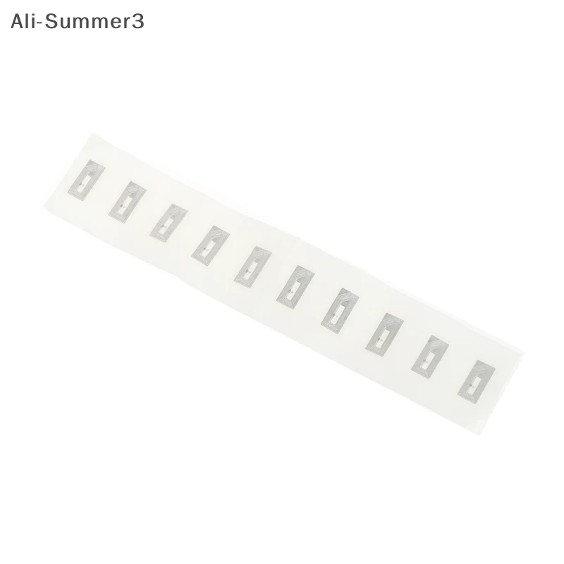10 Pz Chip NFC Ntag213 Adesivo Intarsio Bagnato 11x21MM 13.56 MHz Etichetta RFID Tag 213 Etichetta Anti-contraffazione Etichetta Elettronica