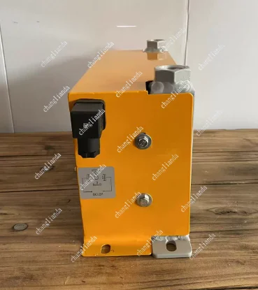 Double Fans 60L/MIN AH0608TL-CA Hydraulic Oil Cooler For CNC Machine Industrial Air heat exchanger