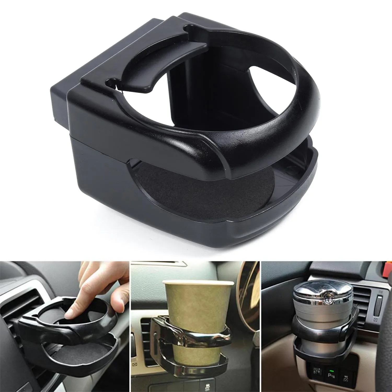 

Car Cup Holder Outlet Air Vent Mount Cans Stand Water Drink Bottle Insert Rack Vehicle Cup Stand Bracket Auto Vents Cup Holder