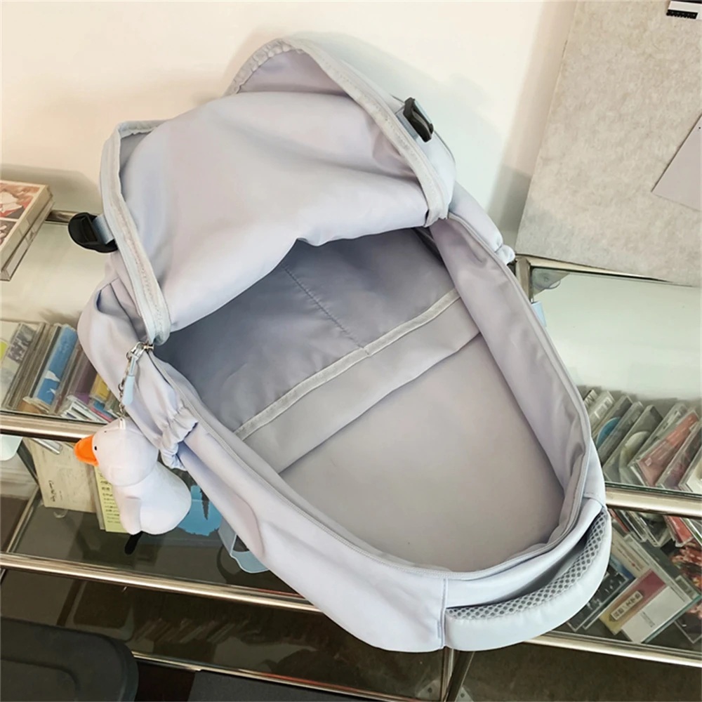 Sweet Soft Sister-mochila escolar De gran capacidad para estudiantes, para estudiantes universitarios De Color sólido morral, temporada escolar, 2023