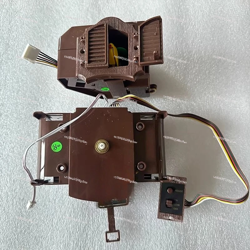 Vintage Cuckoo Clock Movement Multi-Function Wall Clock Mechanism Music Rotating Stage Bird Box Accessories Repair Clocks Parts