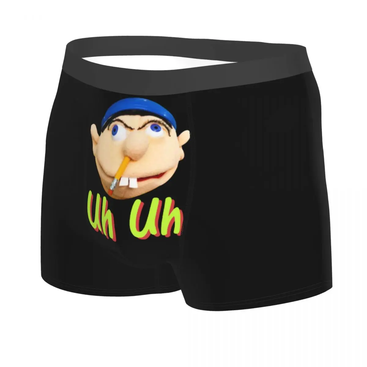 Bokserki Szorty Jeffy Nienawidzę Zielonych Fasoli Majtki Męskie Miękka Bielizna dla Mężczyzn Chłopak Prezent