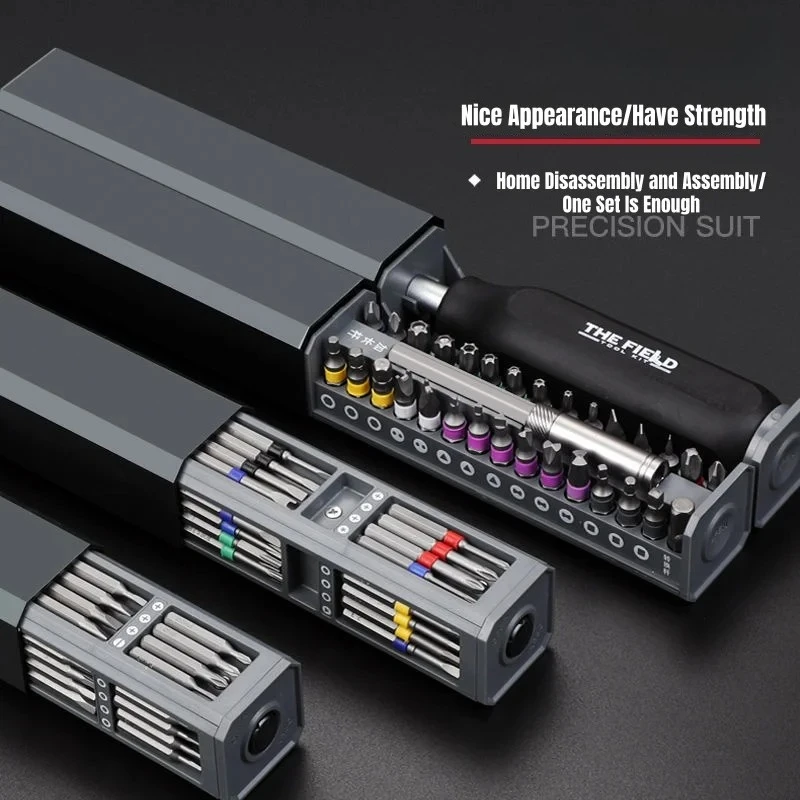 

Набор отверток 30/40 в 1, различные спецификации, высокоточный многофункциональный ручной инструмент для обслуживания